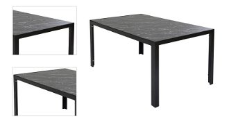 Obdĺžny záhradný stôl Marmo 150x90 cm% 4