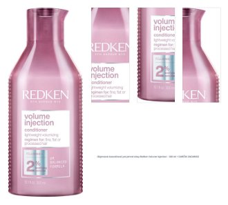 Objemová starostlivosť pre jemné vlasy Redken Volume Injection - 300 ml + darček zadarmo 1