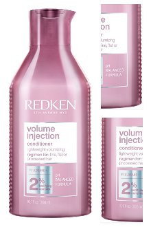 Objemová starostlivosť pre jemné vlasy Redken Volume Injection - 300 ml + DARČEK ZADARMO 3