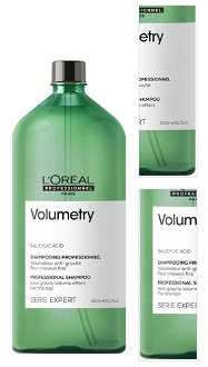 Objemový šampón pre jemné vlasy Loréal Professionnel Serie Expert Volumetry - 1500 ml - L’Oréal Professionnel + darček zadarmo 3