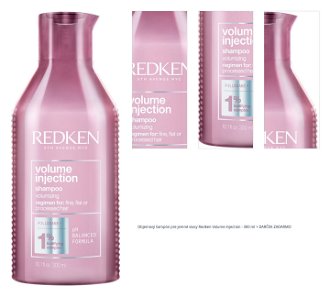 Objemový šampón pre jemné vlasy Redken Volume Injection - 300 ml + DARČEK ZADARMO 1