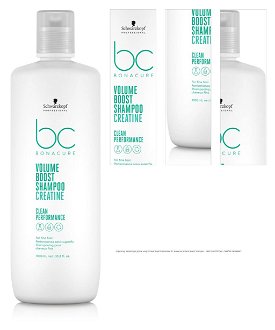 Objemový šampón pre jemné vlasy Schwarzkopf Professional BC Bonacure Volume Boost Shampoo - 1000 ml (2709554) + darček zadarmo 1