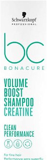 Objemový šampón pre jemné vlasy Schwarzkopf Professional BC Bonacure Volume Boost Shampoo - 1000 ml (2709554) + darček zadarmo 5