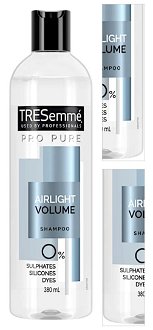 Objemový šampón Tresemmé Pro Pure Airlight Volume - 380 ml (68663918) + darček zadarmo 3