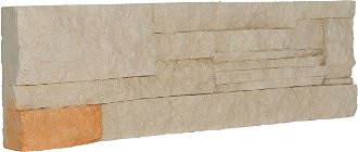 Obklad Vaspo kameň lámaný béžová 10,7x36 cm reliéfna V53003