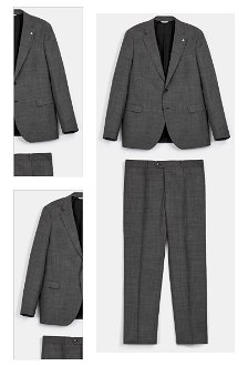 Oblek Manuel Ritz Suit Šedá 54 4