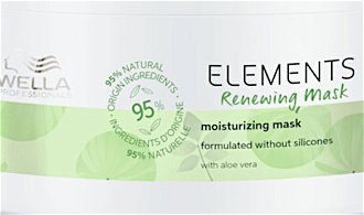 Obnovujúca maska pre regeneráciu vlasov Wella Elements Renewing - 150 ml (99350094919) + DARČEK ZADARMO 5