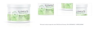 Obnovujúca maska pre regeneráciu vlasov Wella Elements Renewing - 500 ml (99350094921) + DARČEK ZADARMO 1