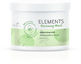 Obnovujúca maska pre regeneráciu vlasov Wella Elements Renewing - 500 ml (99350094921) + darček zadarmo 2