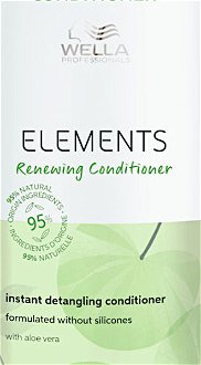 Obnovujúca starostlivosť pre regeneráciu vlasov Wella Elements Renewing - 1000 ml (99350094915) + DARČEK ZADARMO 5