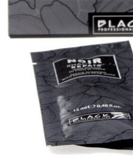 Obnovujúci šampón a maska Black Noir Repair - 2 x 12 ml (102011vz) 8