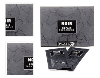 Obnovujúci šampón a maska Black Noir Repair - 2 x 12 ml (102011vz) 4