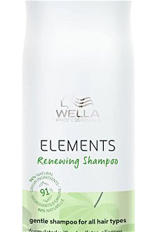 Obnovujúci šampón na regeneráciu vlasov Wella Elements Renewing - 250 ml (99350097071) + darček zadarmo 5