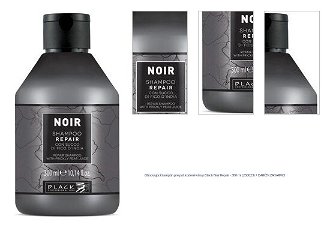 Obnovujúci šampón pre poškodené vlasy Black Noir Repair - 300 ml (250023) + darček zadarmo 1