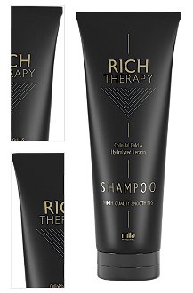 Obnovujúci šampón s keratínom pre poškodené vlasy Mila Rich Therapy Shampoo - 250 ml (0106001) + darček zadarmo 4