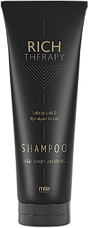 Obnovujúci šampón s keratínom pre poškodené vlasy Mila Rich Therapy Shampoo - 250 ml (0106001) + DARČEK ZADARMO 2