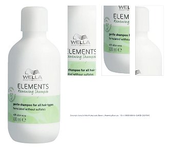 Obnovujúci šampón Wella Professionals Elements Renewing Shampoo - 100 ml (99350169349) + darček zadarmo 1
