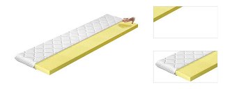 Obojstranný penový matrac (topper) Vitano 80 80x200 cm 3
