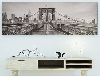 Obraz na plátne Brooklyn Bridge, 150x50 cm%