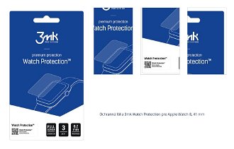 Ochranná fólia 3mk Watch Protection pre Apple Watch 8, 41 mm 1