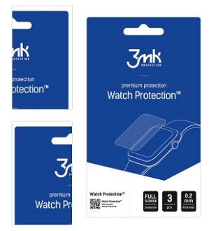Ochranná fólia 3mk Watch Protection pre Apple Watch 8, 41 mm 4
