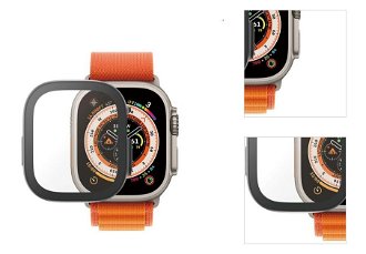 Ochranné temperované sklo PanzerGlass pre Apple Watch Ultra 49 mm, priesvitné 3