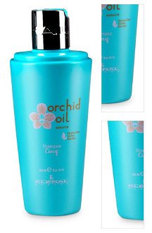 Ochranný hydratačný šampón Kléral System Orchid Oil Keratin Cinq Shampoo - 300 ml (192) + darček zadarmo 3