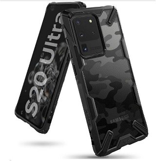 Odolné puzdro RINGKE FUSION X pre Samsung Galaxy S20 Ultra - G988F, Black