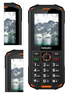 Odolný telefón Evolveo StrongPhone X5, oranžová 4