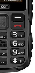 Odolný tlačidlový telefón Maxcom Strong MM920, čierna 9