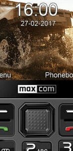Odolný tlačidlový telefón Maxcom Strong MM920, čierna 5