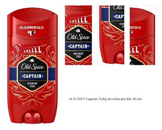 OLD SPICE Captain Tuhý dezodorant XXL 85 ml 1