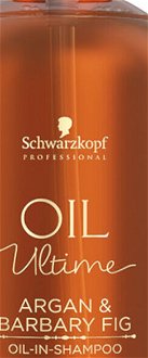 Olejový šampón Schwarzkopf Professional Oil Ultime Argan  a  Barbary Fig Oil-In-Shampoo - 300 ml (2807139) + darček zadarmo 5