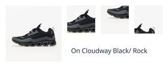 On Cloudway Black/ Rock 1