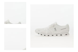 On M Cloud 5 Undyed-White/ White 4