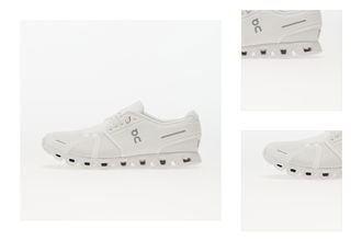 On M Cloud 5 Undyed-White/ White 3