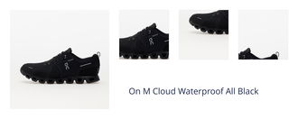 On M Cloud Waterproof All Black 1