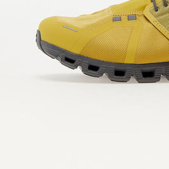 On M Cloud Waterproof Mustard/ Rock 8