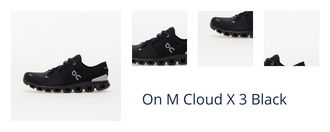 On M Cloud X 3 Black 1