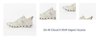 On M Cloud X Shift Vapor/ Acacia 1