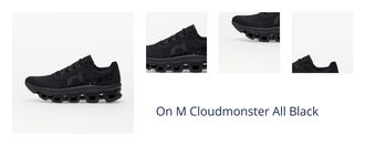 On M Cloudmonster All Black 1