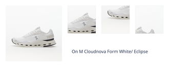 On M Cloudnova Form White/ Eclipse 1