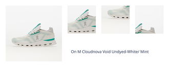 On M Cloudnova Void Undyed-White/ Mint 1