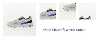 On M Cloudrift White/ Cobalt 1