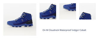 On M Cloudrock Waterproof Indigo/ Cobalt 1