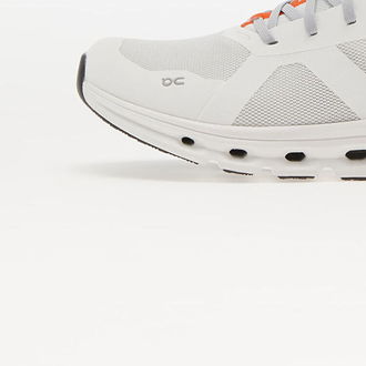 On M Cloudrunner Undyed-White/ Flame 8