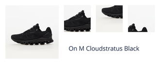 On M Cloudstratus Black 1