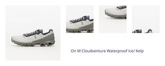 On M Cloudventure Waterproof Ice/ Kelp 1