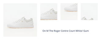 On M The Roger Centre Court White/ Gum 1