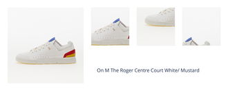 On M The Roger Centre Court White/ Mustard 1